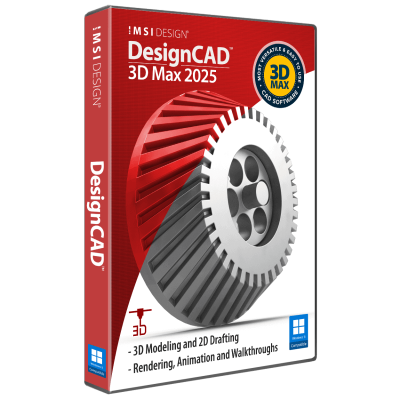DesignCAD 2025 | 2D & 3D CAD Software for Precision Drafting