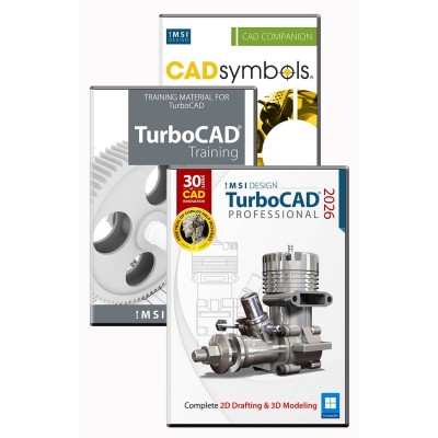 TurboCAD 2026 for Windows  Advanced 2D/3D CAD Design Software