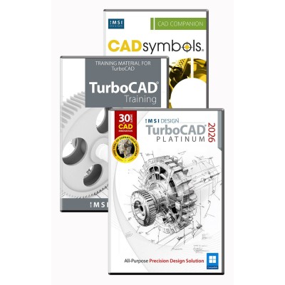 TurboCAD 2026 for Windows  Advanced 2D/3D CAD Design Software