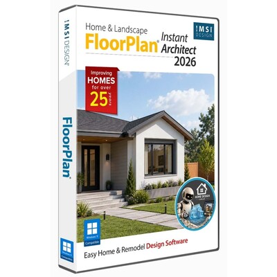 FloorPlan 2026 for Windows  Home & Interior Design Software