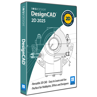 DesignCAD 2025 | 2D & 3D CAD Software for Precision Drafting