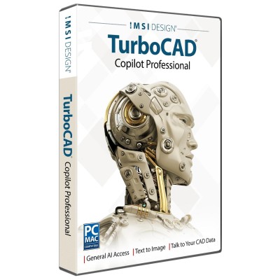 TurboCAD Copilot Professional – Precision 2D/3D Design