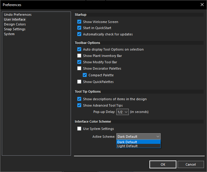 Switching between Dark and Light Theme