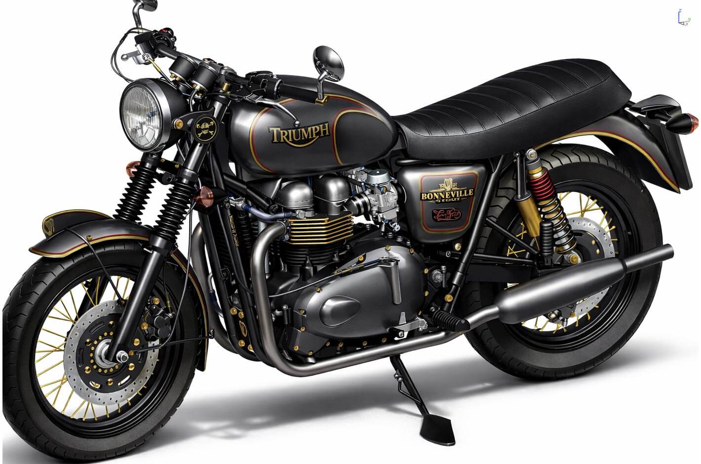 Motorcycle rendered concept