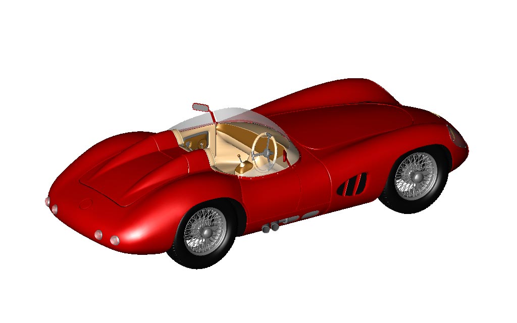 Red car original