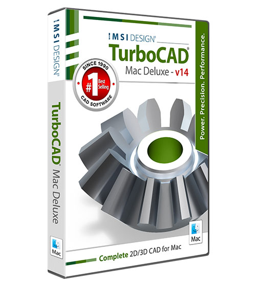 TurboCAD Mac v14 Deluxe 2D3D Upgrade from Previous 2D/3D (Deluxe)version