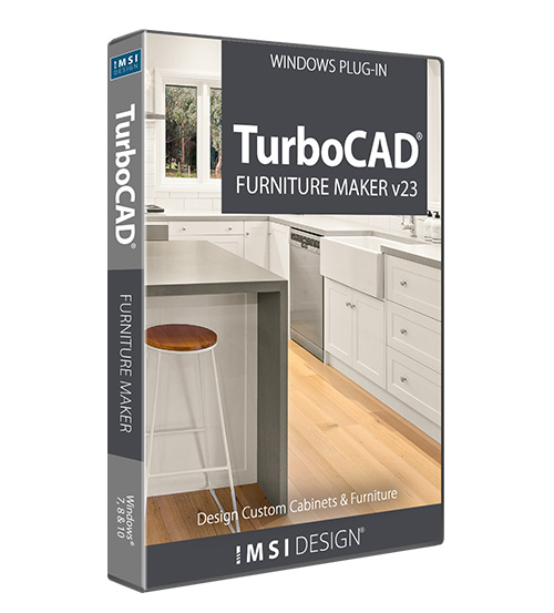 TurboCAD Furniture Maker v23