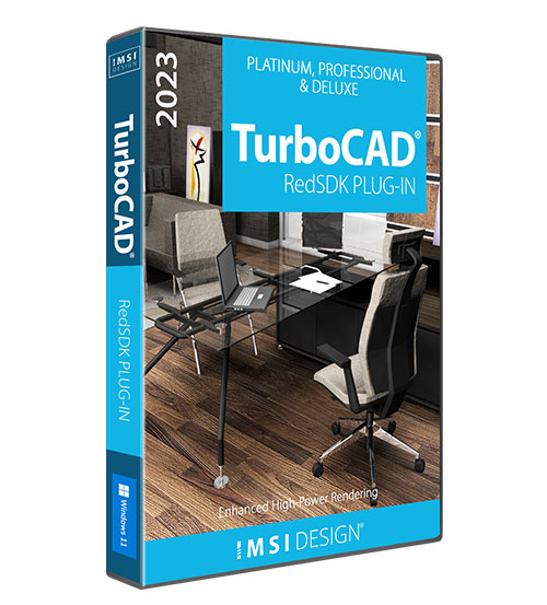 RedSDK Plug-in for TurboCAD 2023